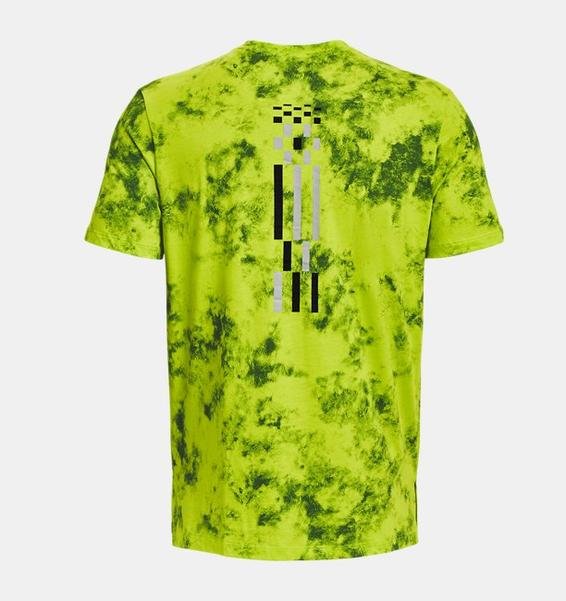 Yeşil Erkek UA Koşu Anywhere Tişört