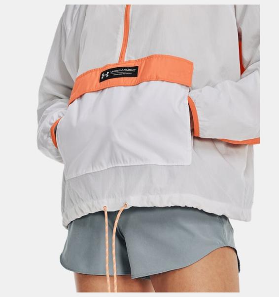 Beyaz Kadın UA RUSH™ Dokuma Anorak