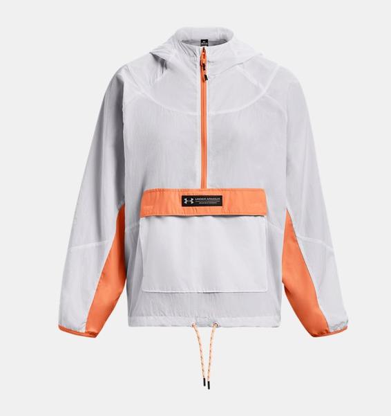 Beyaz Kadın UA RUSH™ Dokuma Anorak