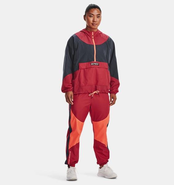 Kırmızı Kadın UA RUSH™ Dokuma Anorak