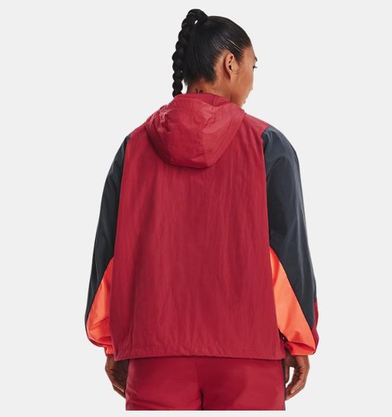 Kırmızı Kadın UA RUSH™ Dokuma Anorak