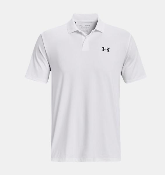 Beyaz Erkek UA Matchplay Polo Tişört