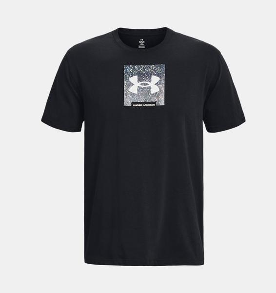 Siyah Unisex UA Boxed Heavyweight Kısa Kollu