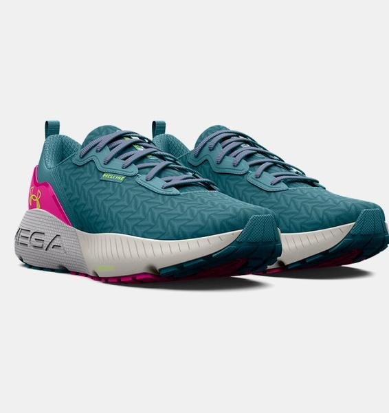 Mavi Kadın UA HOVR™ Mega 3 Clone Koşu Ayakkabısı