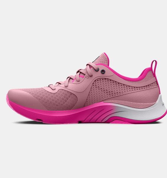 Pembe Kadın UA HOVR™ Omnia Antrenman Ayakkabısı