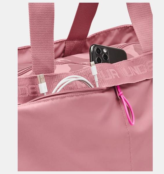 Pembe Kadın UA Essentials Signature El Çantası