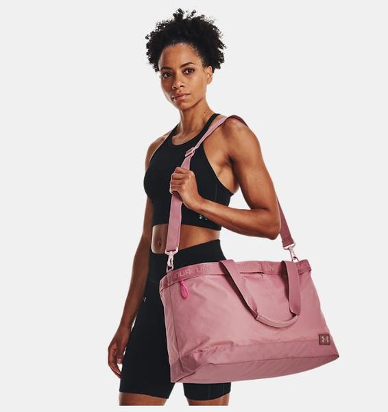 Pembe Kadın UA Essentials Signature El Çantası