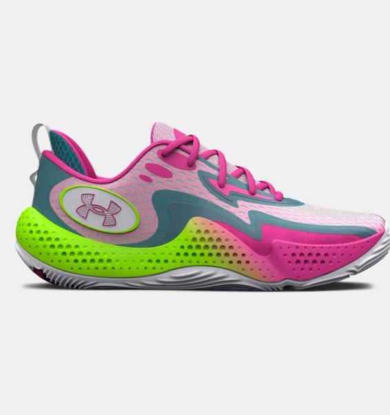 Beyaz Unisex UA Spawn 5 Basketbol Ayakkabısı