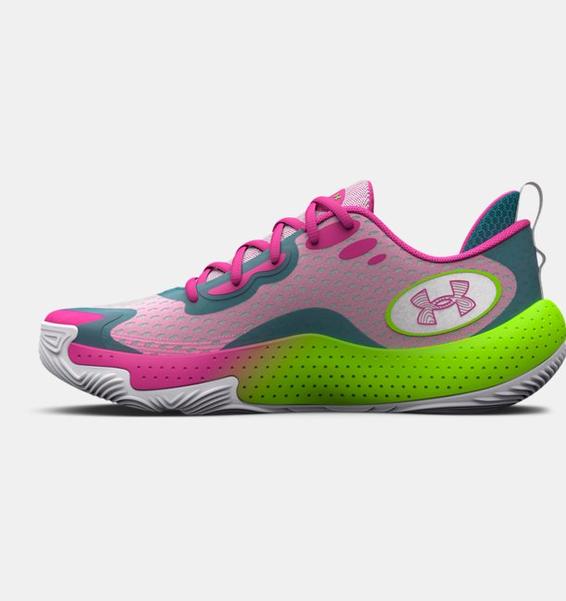 Beyaz Unisex UA Spawn 5 Basketbol Ayakkabısı