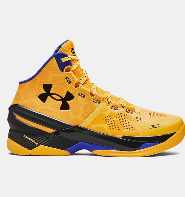 Unisex Curry 2 Bang Bang Basketbol Ayakkabısı Sarı