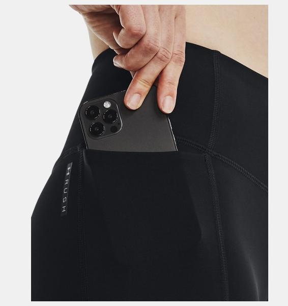 Siyah UA RUSH™ SmartForm Perforated Bilekte Tayt