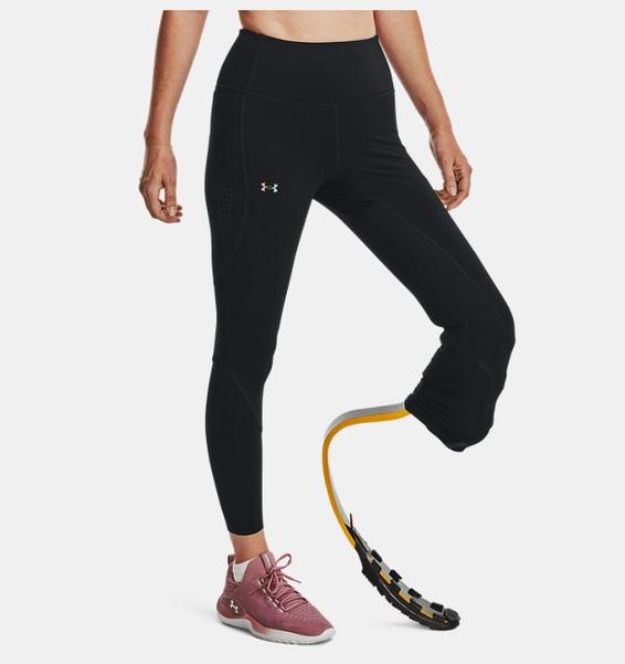 Siyah UA RUSH™ SmartForm Perforated Bilekte Tayt