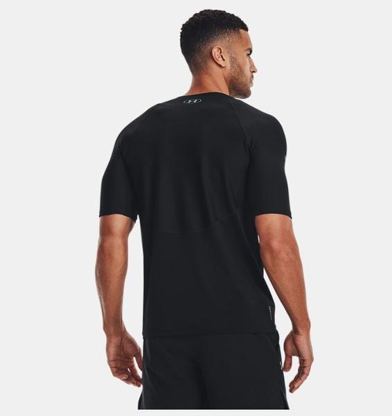 Siyah Erkek UA RUSH™ SmartForm Kısa Kollu