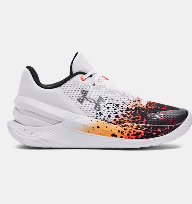 Unisex Curry 2 Low FloTro Basketbol Ayakkabısı Beyaz
