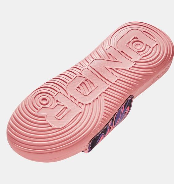Pembe Kadın UA Ansa Graphic Terlik