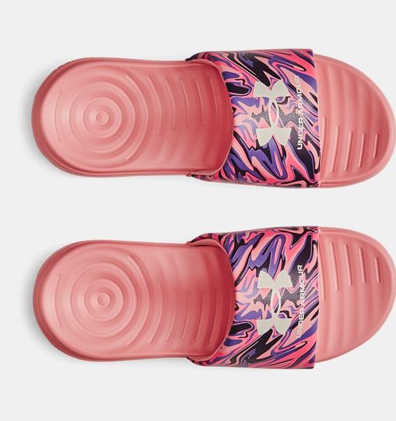 Pembe Kadın UA Ansa Graphic Terlik