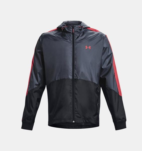 Gri Erkek UA Legacy Windbreaker Mont