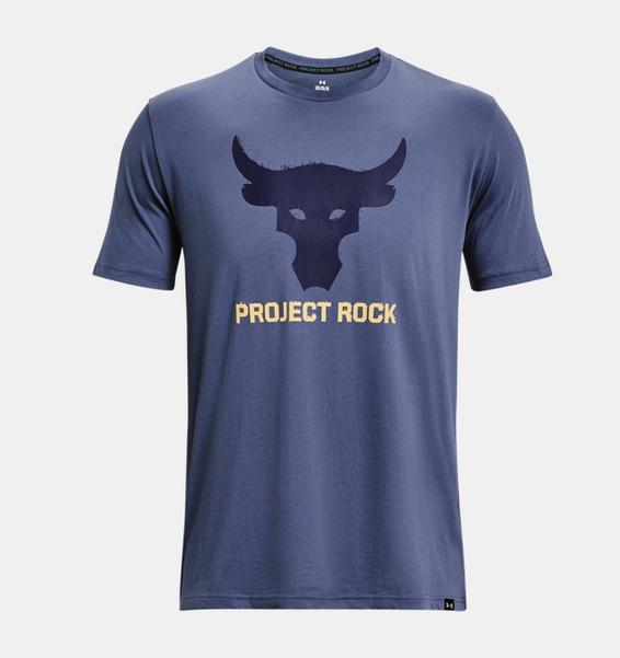 Mavi Erkek Project Rock Brahma Bull Kısa Kollu