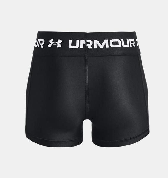 Siyah Kız Çocuk HeatGear® Armour Şort