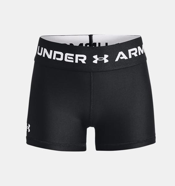 Siyah Kız Çocuk HeatGear® Armour Şort