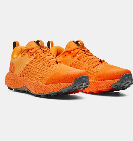 Turuncu Unisex UA HOVR™ Dark Sky Trail Koşu Ayakkabısı