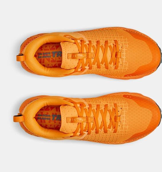 Turuncu Unisex UA HOVR™ Dark Sky Trail Koşu Ayakkabısı