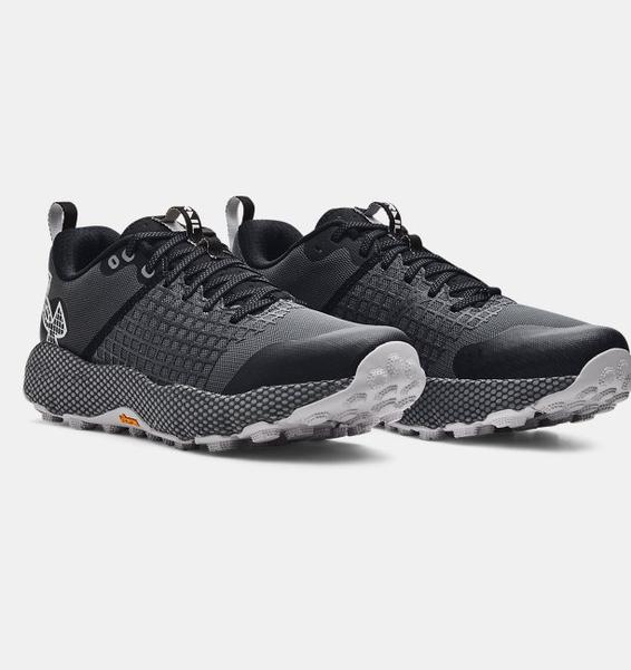 Gri Unisex UA HOVR™ Dark Sky Trail Koşu Ayakkabısı
