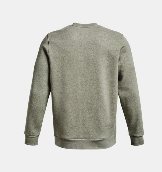 Yeşil Erkek UA Icon Fleece Bisiklet Yaka Sweatshirt