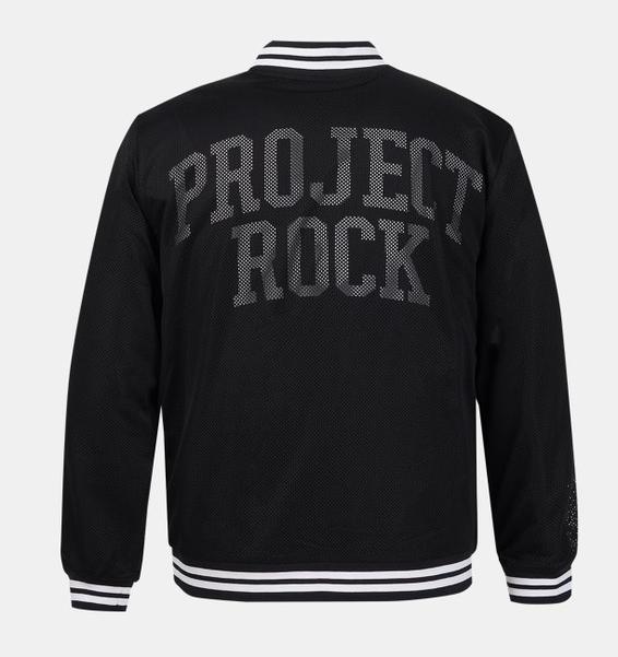 Siyah Erkek Project Rock Mesh Varsity Mont