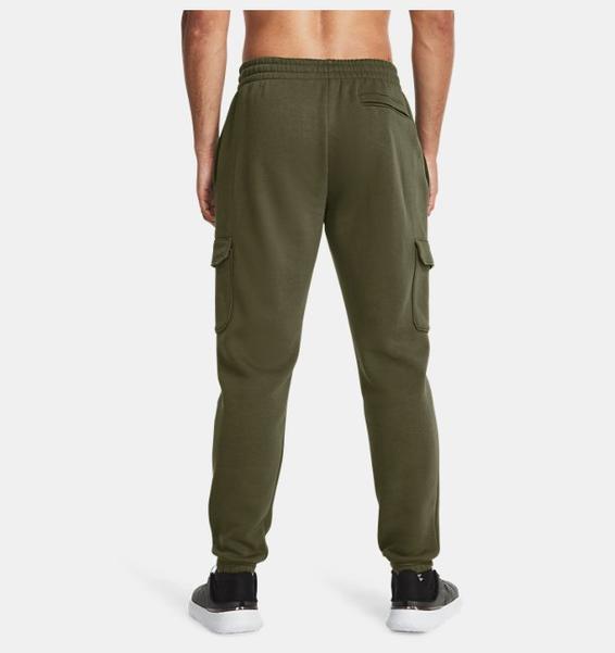 Haki Erkek UA Icon Fleece Cargo Pantolon