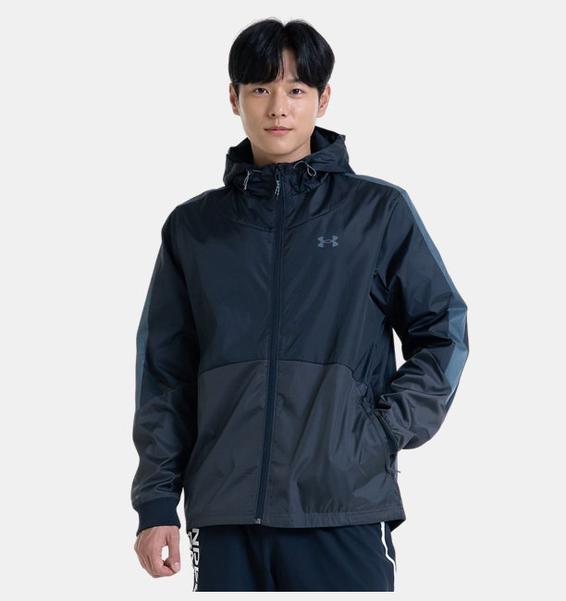 Siyah Erkek UA Legacy Windbreaker Mont