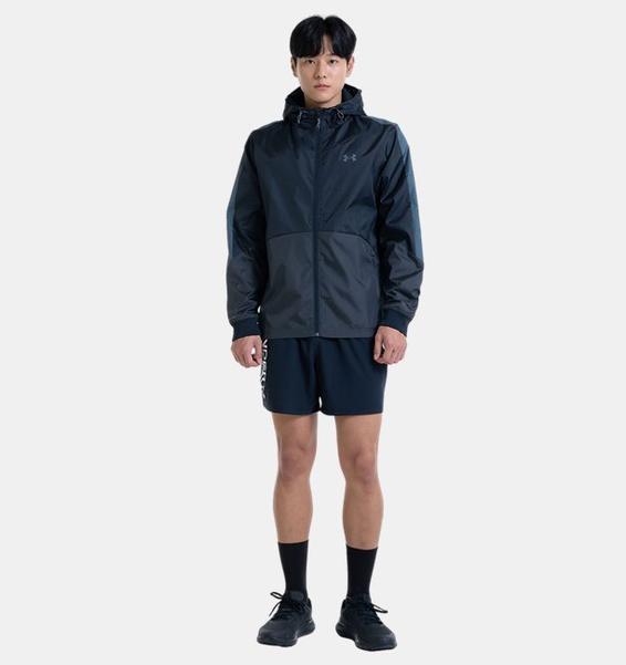 Siyah Erkek UA Legacy Windbreaker Mont