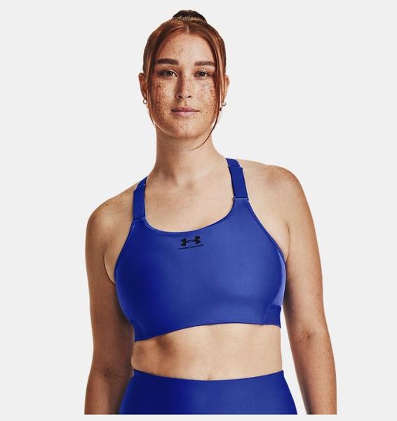 Lacivert Kadın UA HeatGear High Spor Sütyeni