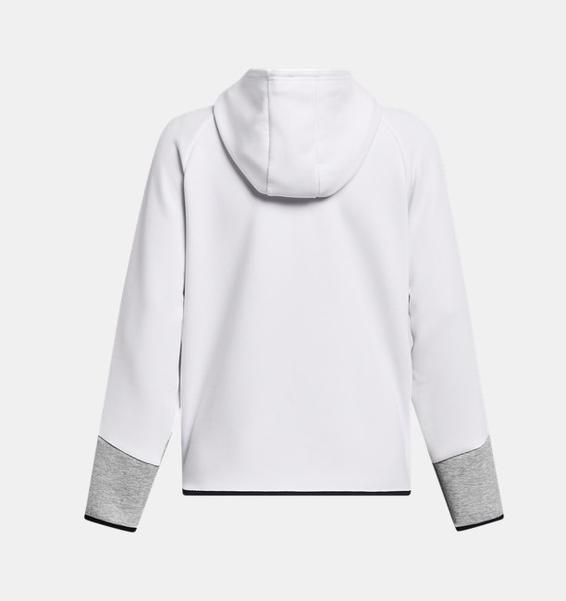 Gri Kadın UA Unstoppable Fleece Tam Fermuarlı Sweatshirt