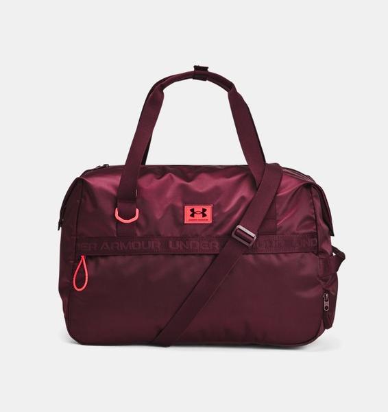 Bordo Kadın UA Essentials Duffle Çanta