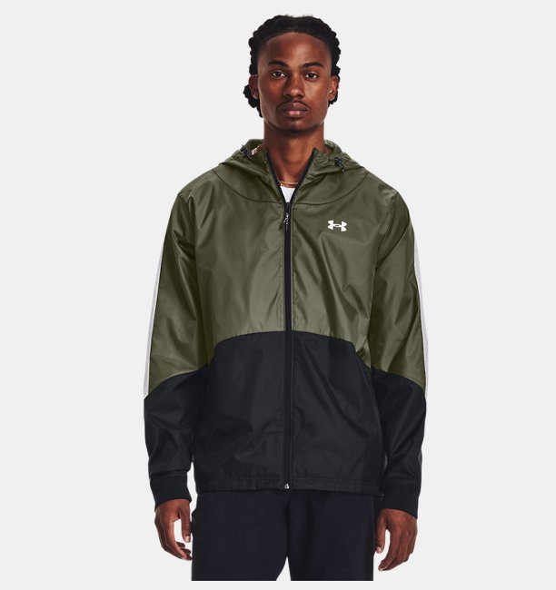 Erkek UA Legacy Windbreaker Mont Yeşil