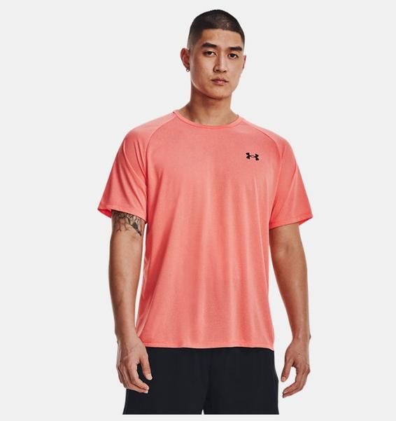 Pembe Erkek UA Tech™ 2.0 Kısa Kollu Tişört