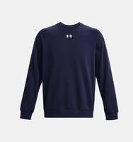 Erkek UA Rival Fleece Bisiklet Yaka Sweatshirt