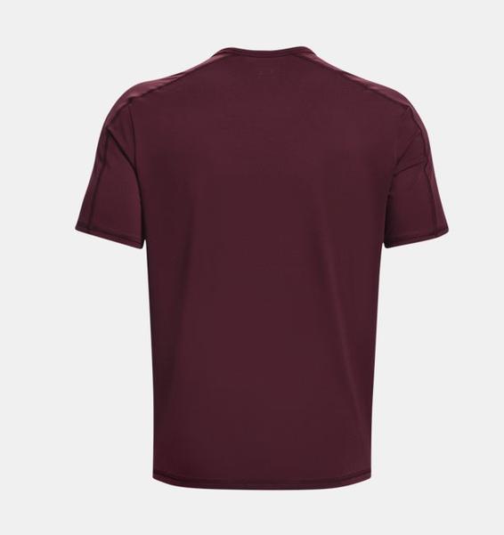 Bordo Erkek UA Meridian Kısa Kollu
