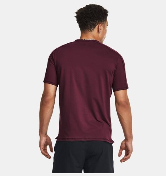Bordo Erkek UA Meridian Kısa Kollu