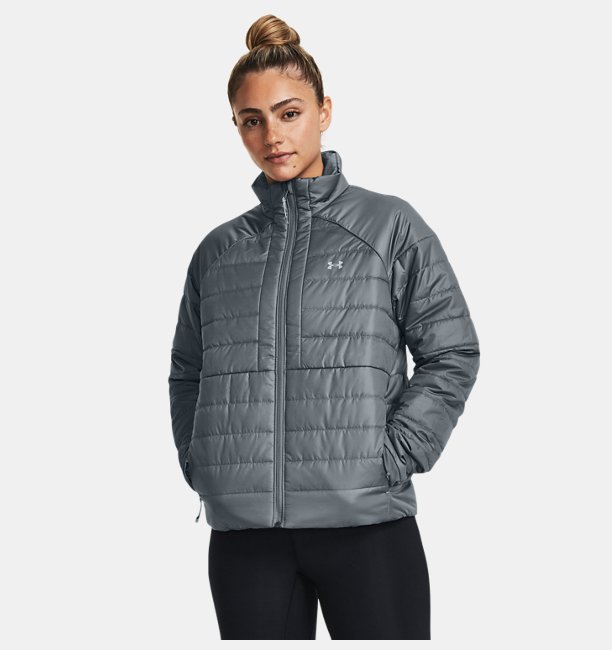 Kadın UA Storm Insulated Mont Yeşil