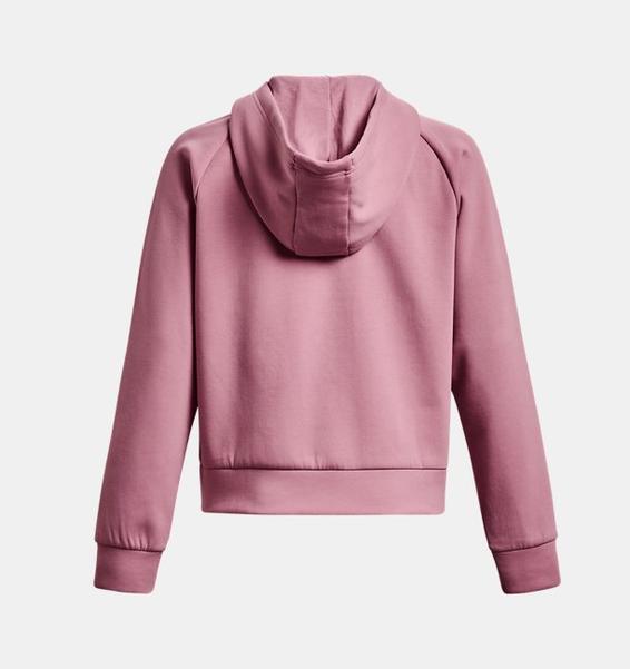 Pembe Kadın UA Unstoppable Fleece Kapüşonlu Üst