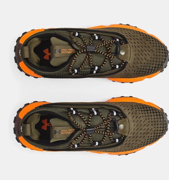 Yeşil Unisex UA HOVR™ Summit Fat Tire Delta Koşu Ayakkabısı