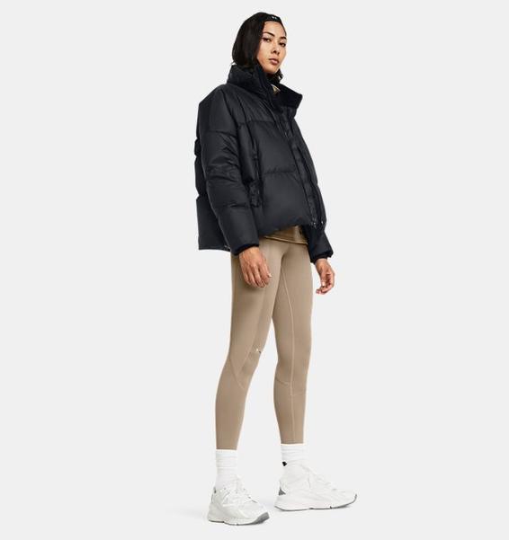 Siyah Kadın ColdGear® Infrared Down Puffer Mont