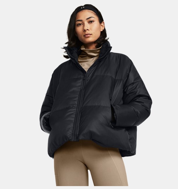 Kadın ColdGear® Infrared Down Puffer Mont Siyah