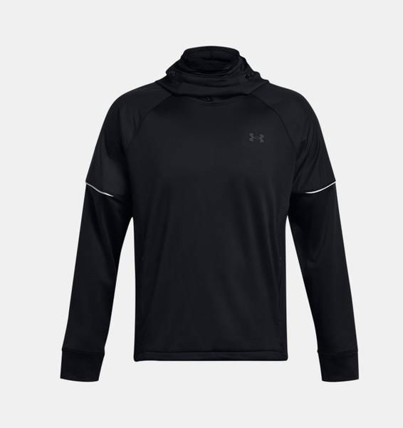 Siyah Erkek UA Storm Armour Fleece® Kar Maskeli Sweatshirt