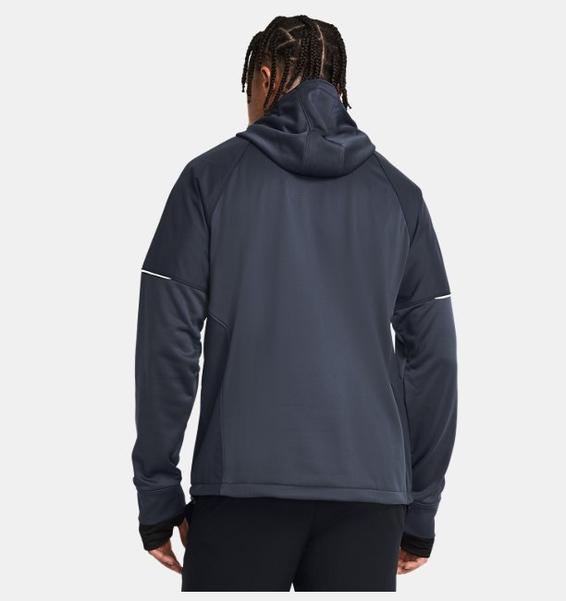 Gri Erkek UA Storm Armour Fleece® Kar Maskeli Sweatshirt