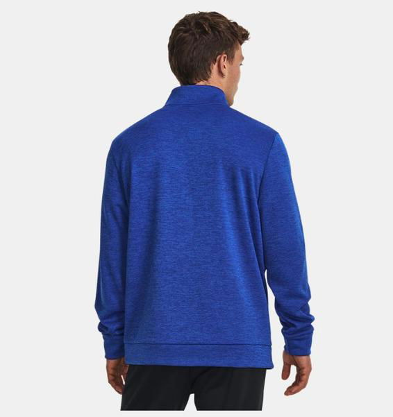 Mavi Erkek Armour Fleece® Twist ¼ Fermuarlı