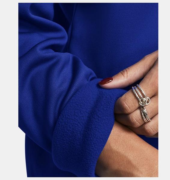 Mavi Kadın Armour Fleece® ¼ Fermuarlı