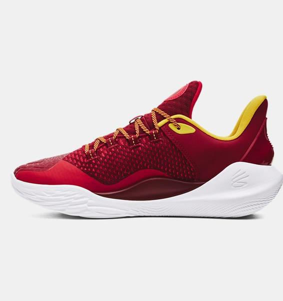 Kırmızı Unisex Curry 11 Bruce Lee 'Fire' Basketbol Ayakkabısı